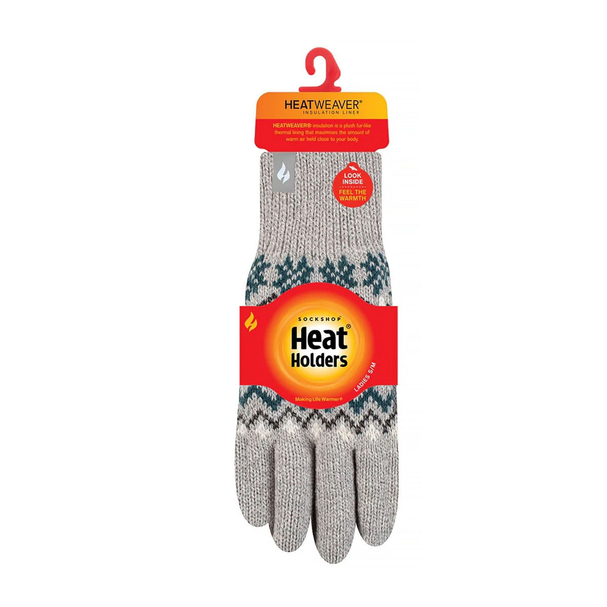 Ladies Aven Style Heatweaver Soft Fleece Lined Gloves