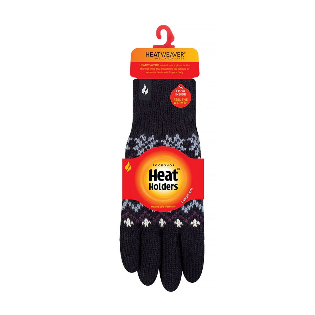 Ladies Aven Style Heatweaver Soft Fleece Lined Gloves