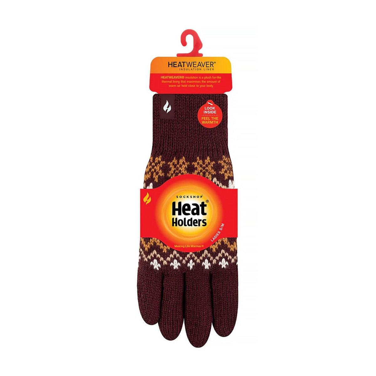Ladies Aven Style Heatweaver Soft Fleece Lined Gloves