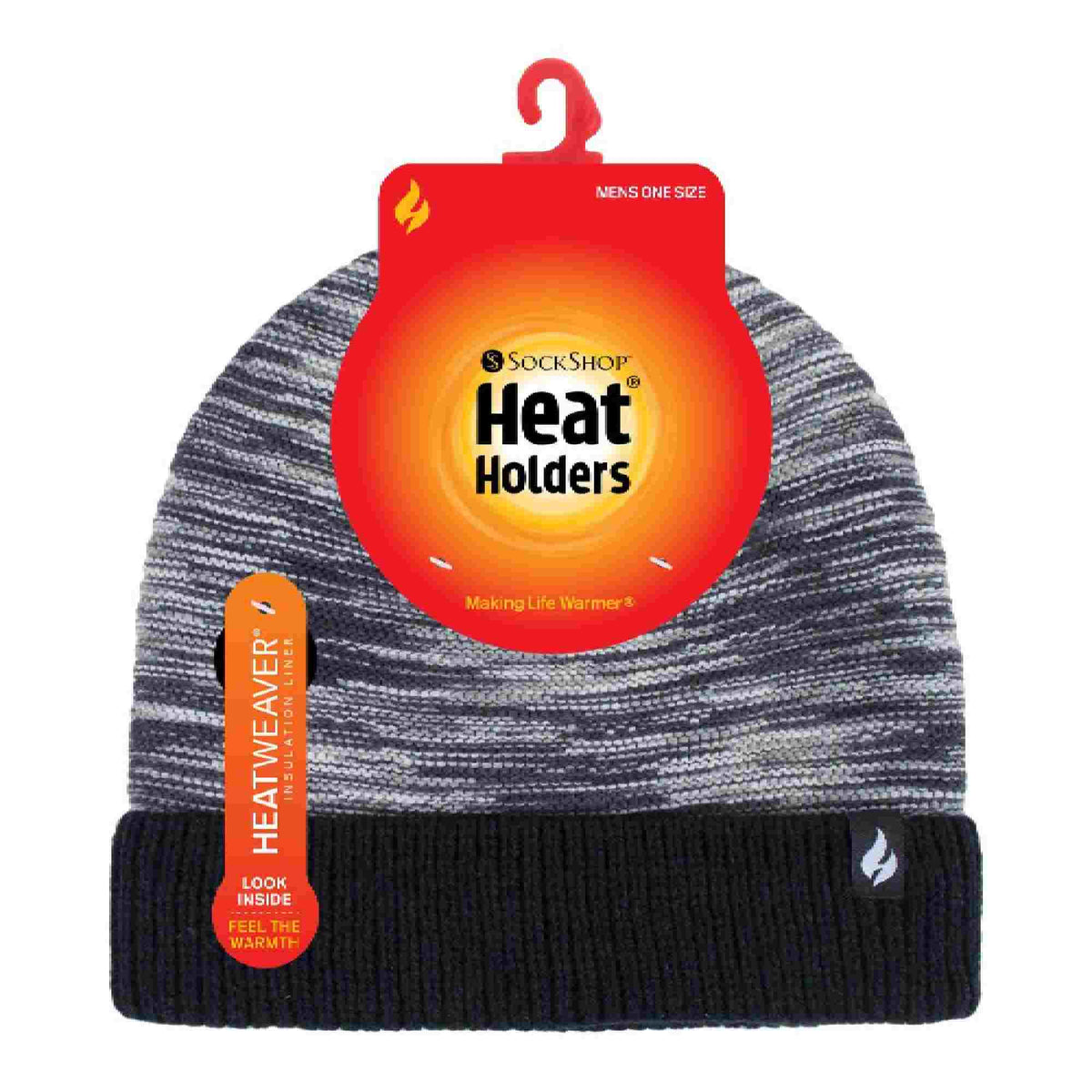 Mens Thermal Knitted Beanie Hat for Winter