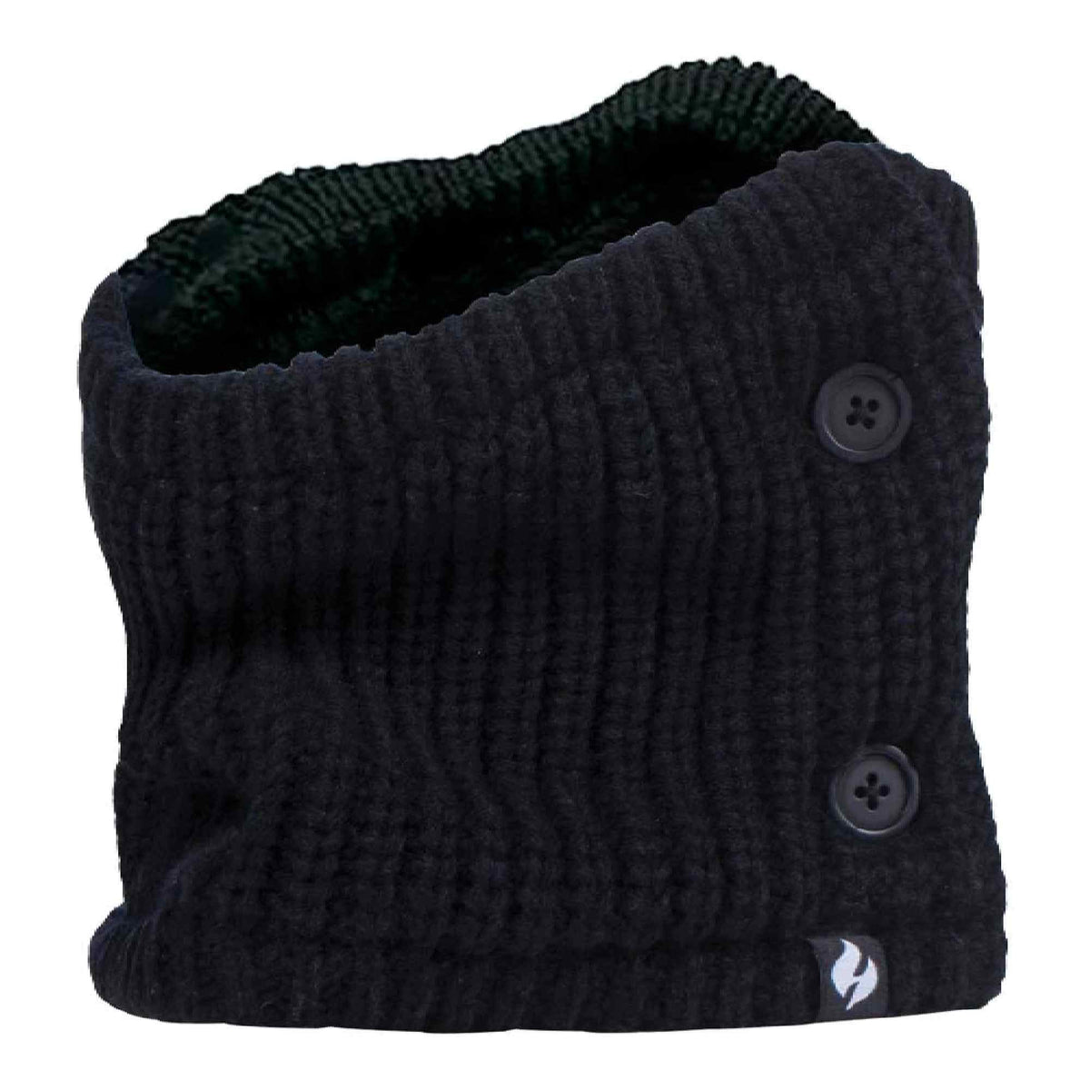 Heat Holders Ladies Buttoned Fleece Neck Warmer