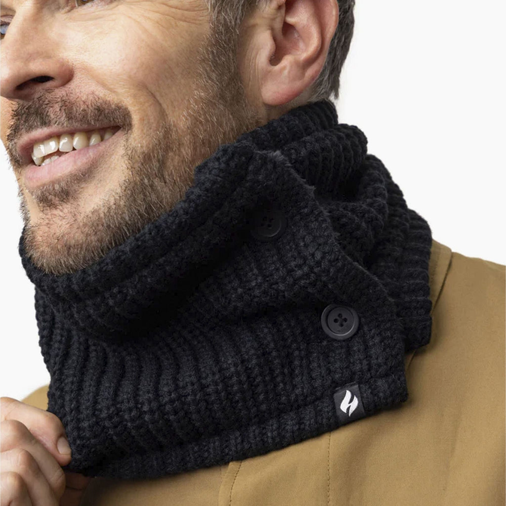 Heat Holders Ladies Buttoned Fleece Neck Warmer