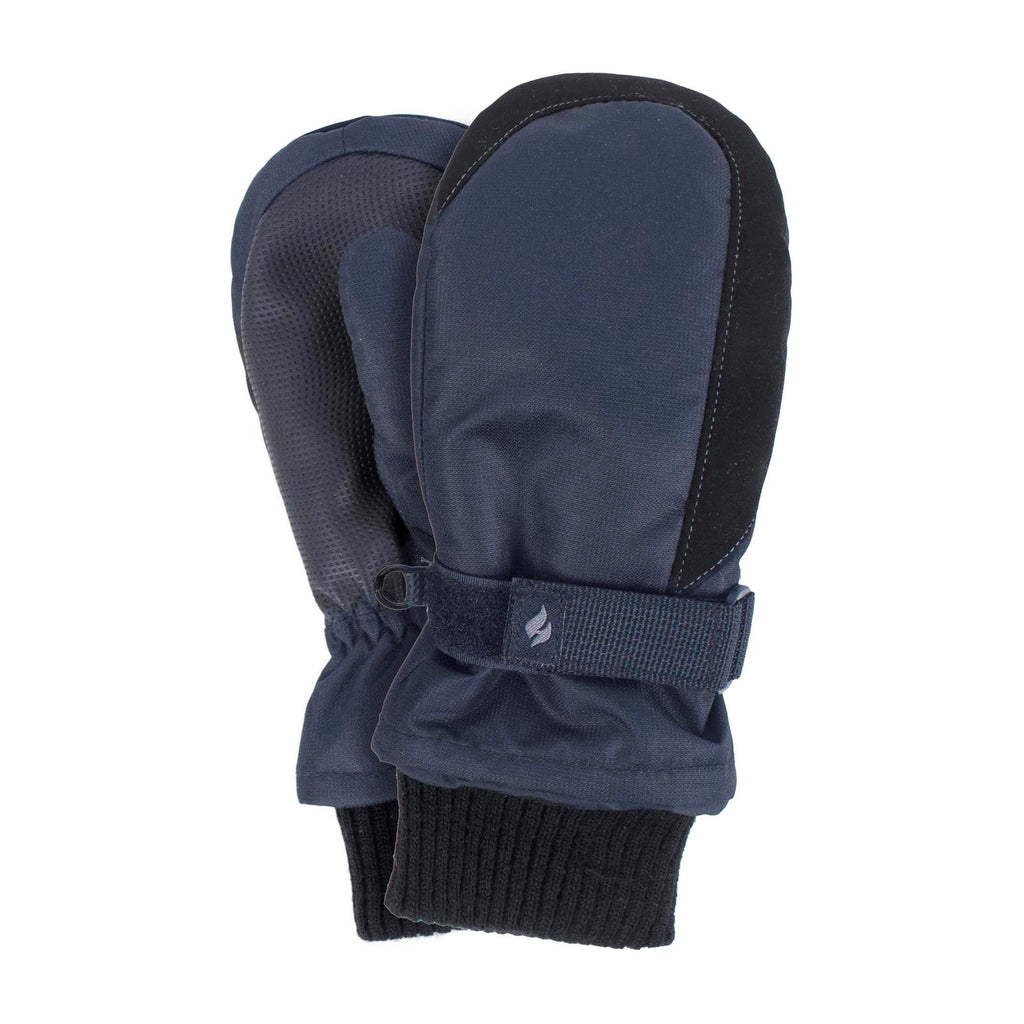 Childrens Soft Shell Winter Fleece Lined Waterproof Thermal Snow Ski Mittens