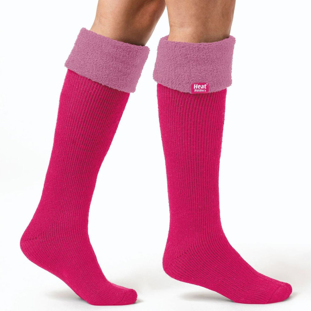 Ladies 2 Pack Wellington Soft Brushed Inner Boot Socks