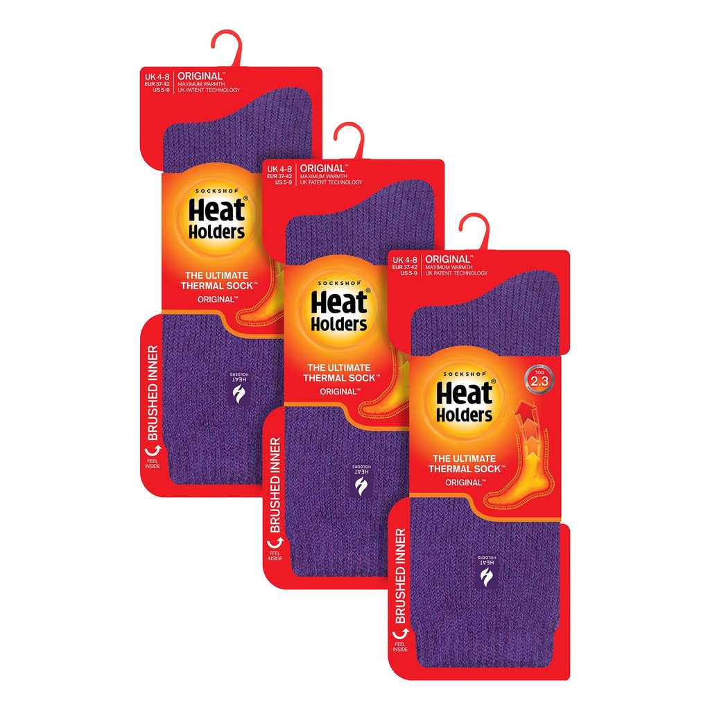 Ladies Original Thick Winter Thermal Socks (Multipack Options)