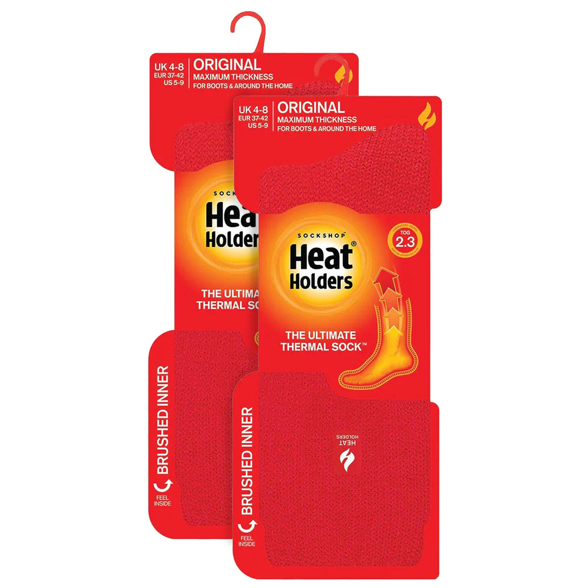 2 Pack Ladies Original Thermal Moisture Wicking Socks