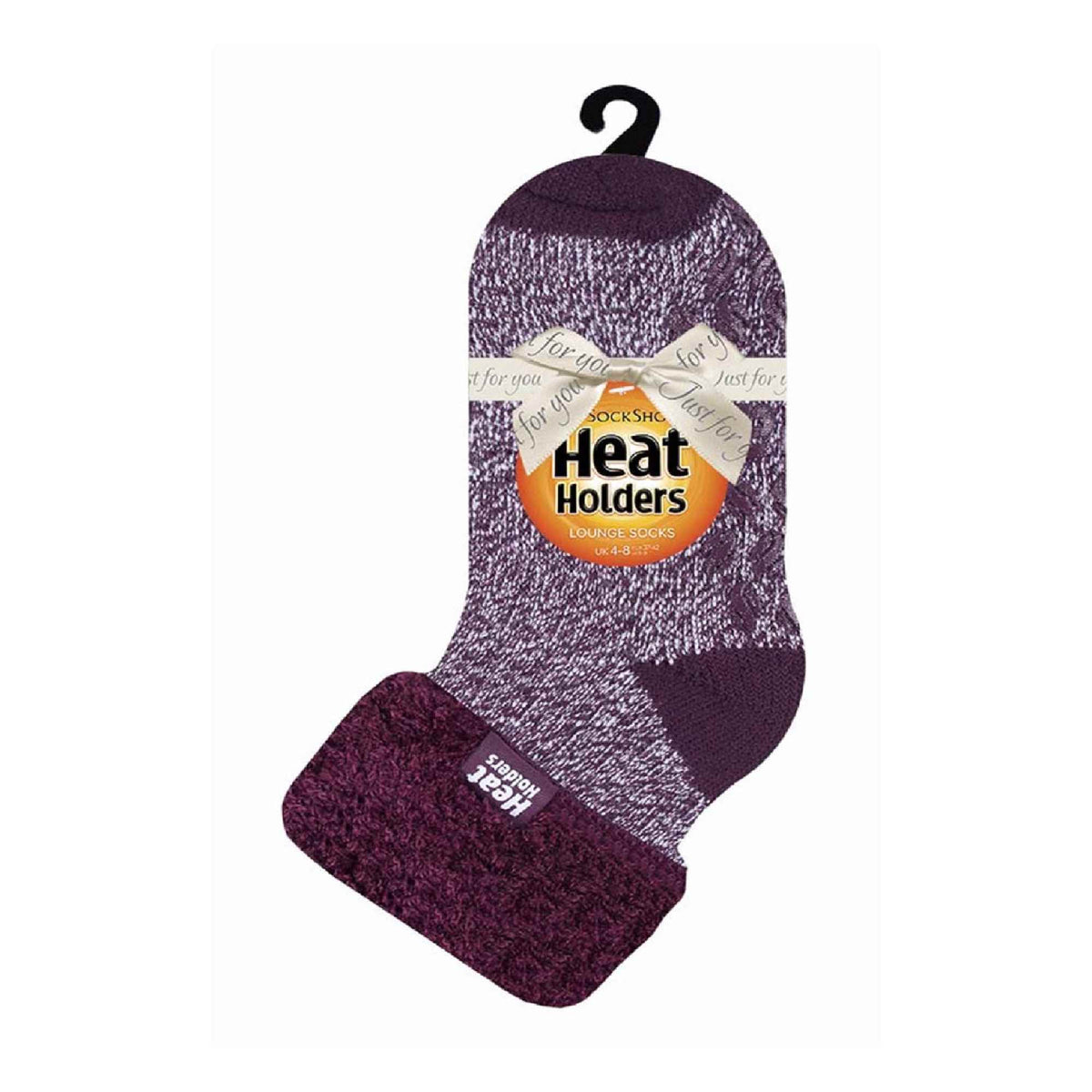 Heat Holders Ladies Non-Slip Thermal Lounge Socks