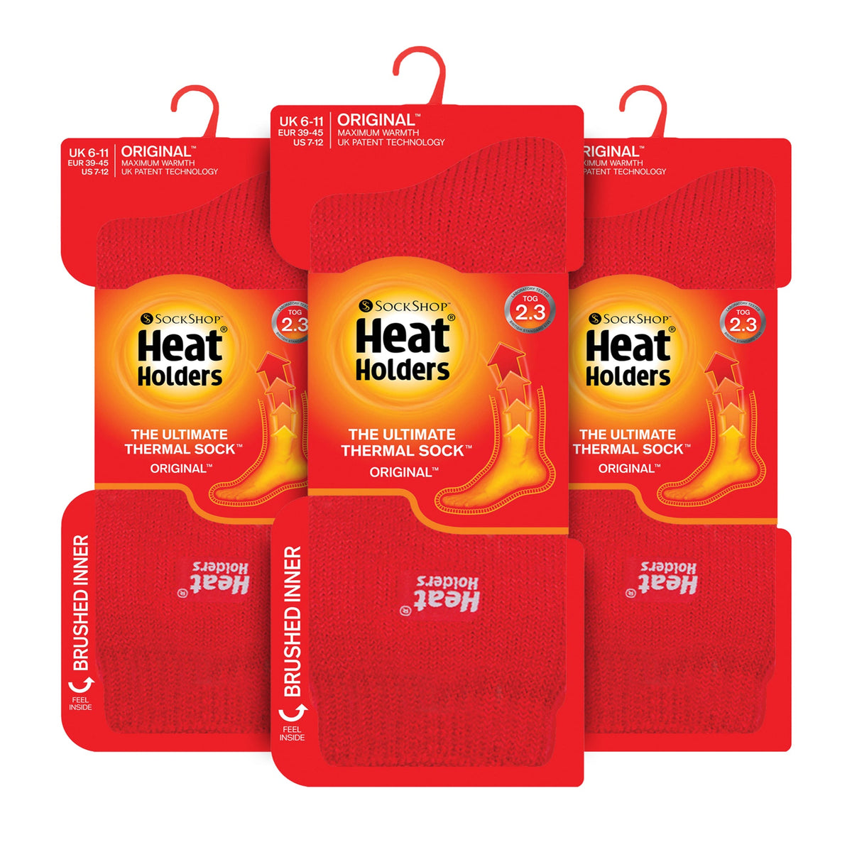 Mens Original Thick Winter Thermal Socks (Multipack Options)