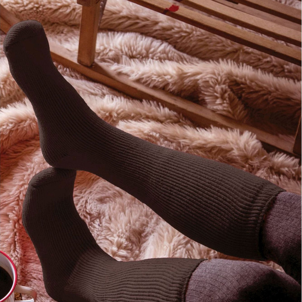 2 Pack Mens Extra Long Knee High Ski Socks
