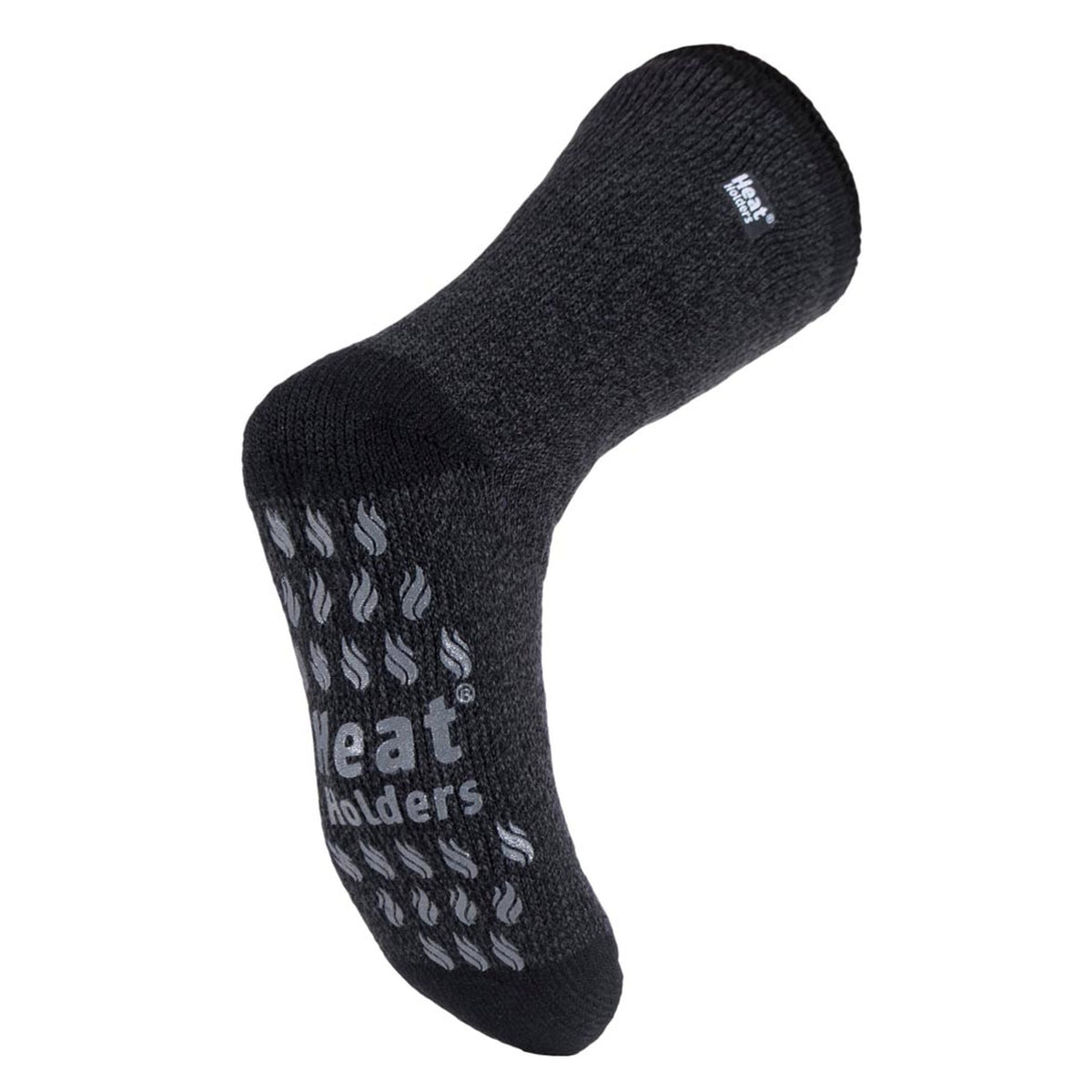 2 Pair Mens Winter Crew Slipper Socks