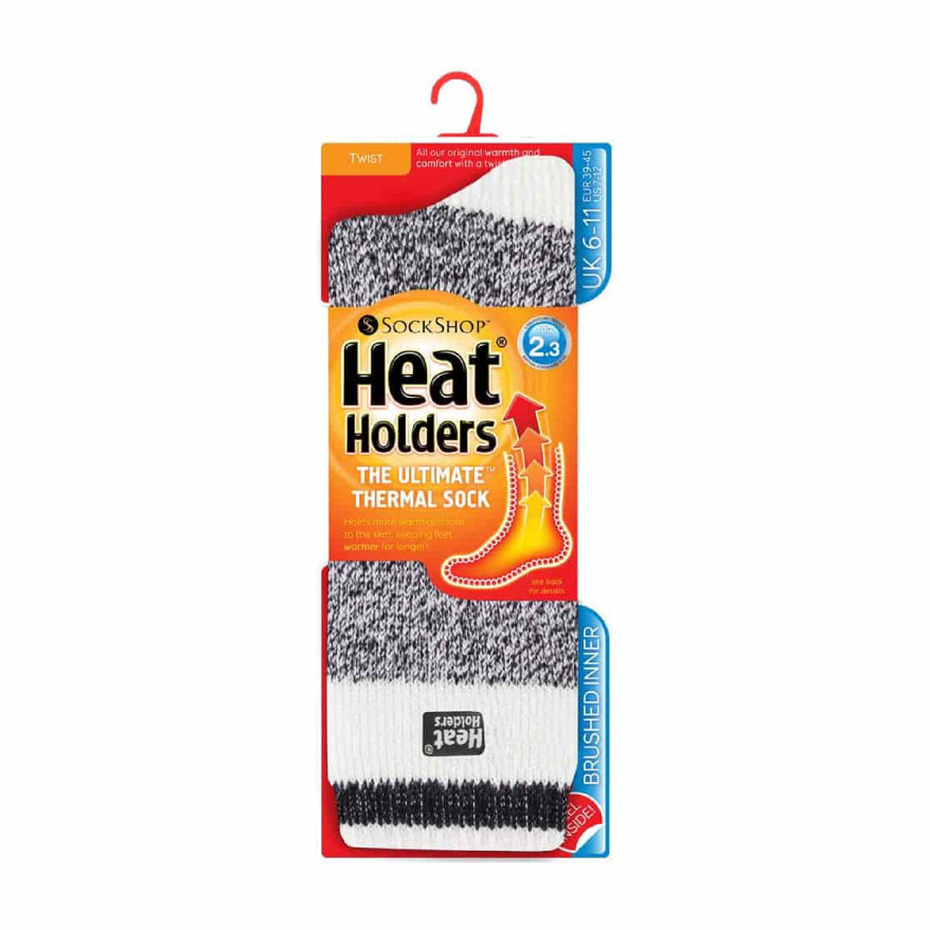 Heat Holders Men’s Twist Patterned Thermal Socks