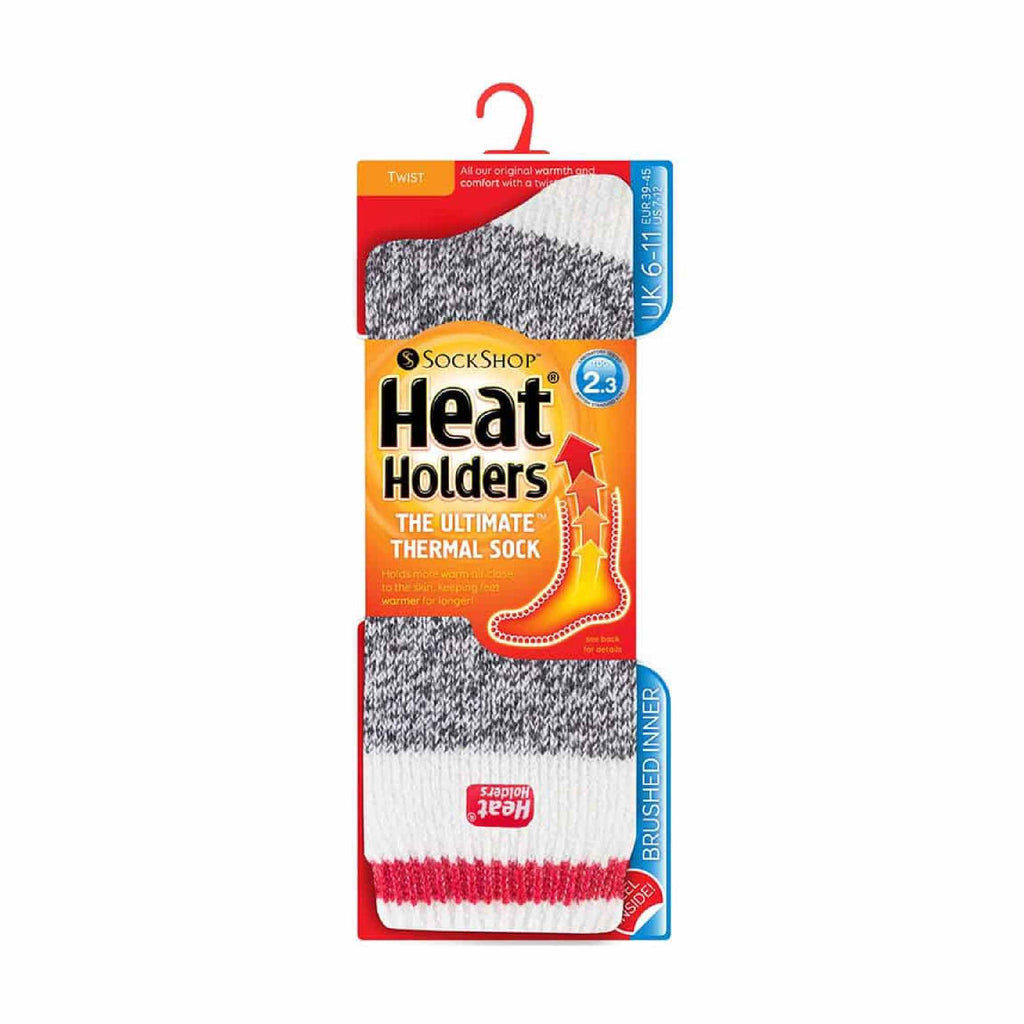 Heat Holders Men’s Twist Patterned Thermal Socks