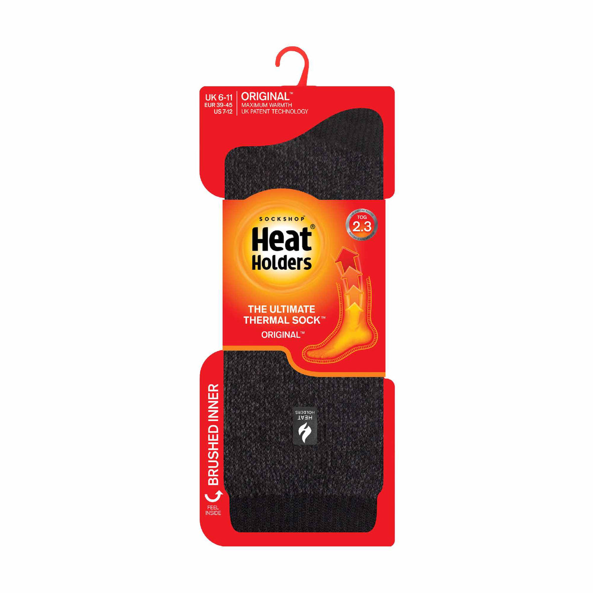 Heat Holders Men’s Twist Patterned Thermal Socks
