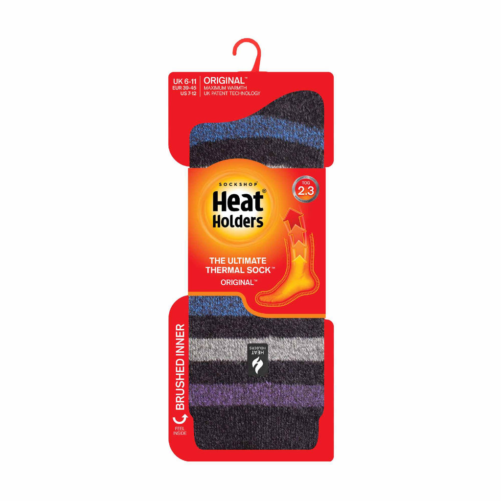 Heat Holders Men’s Twist Patterned Thermal Socks