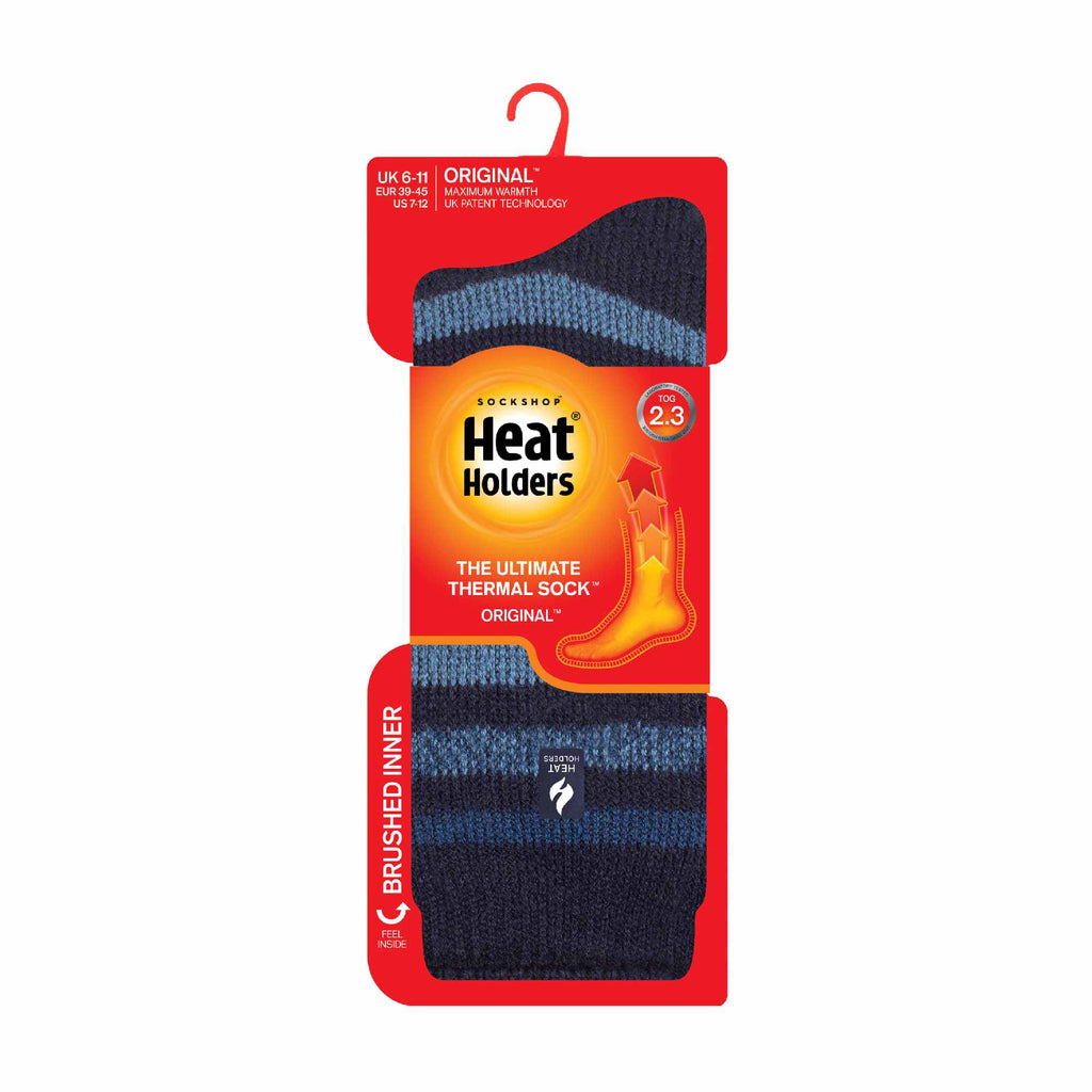 Heat Holders Men’s Twist Patterned Thermal Socks