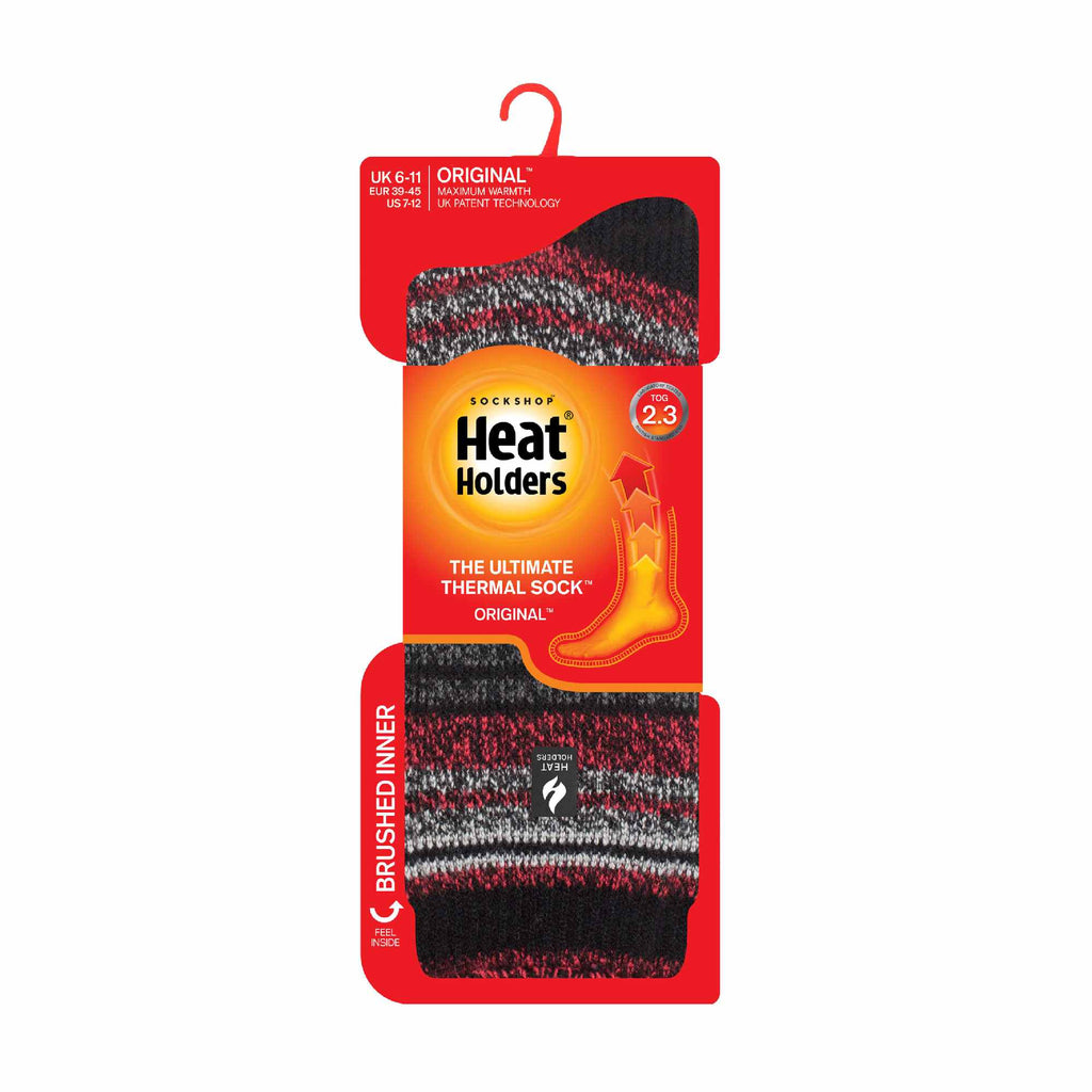 Heat Holders Men’s Twist Patterned Thermal Socks