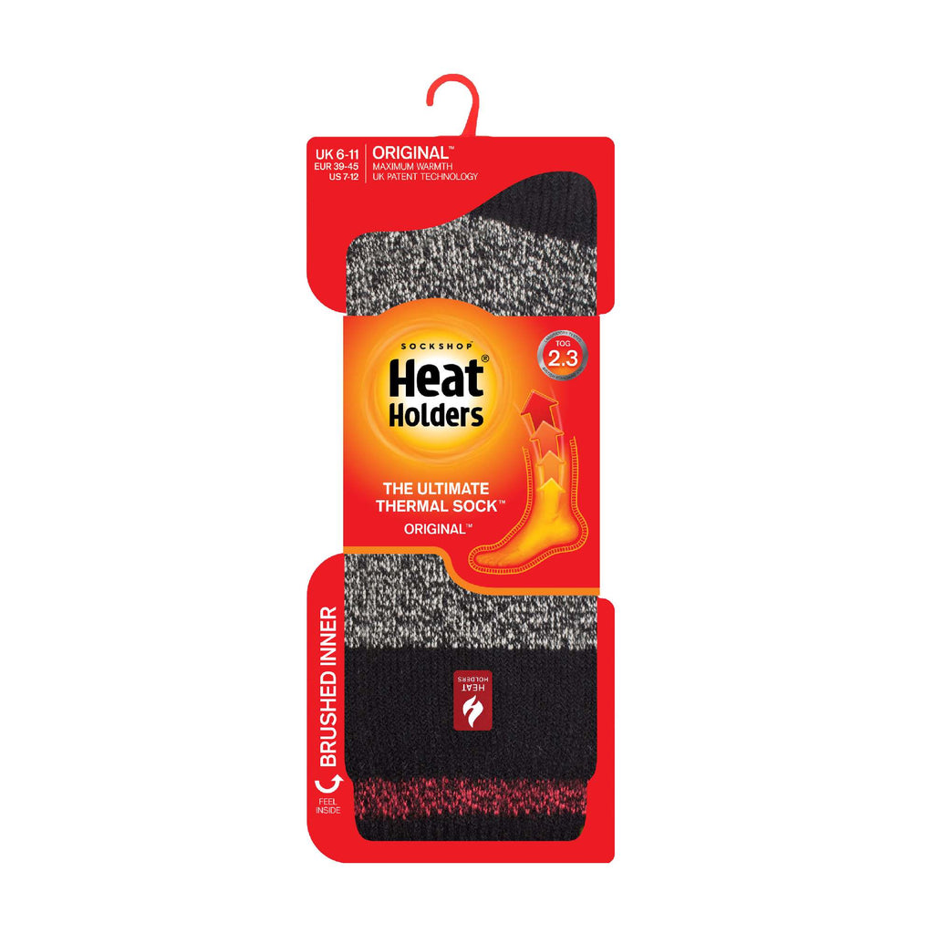 Heat Holders Men’s Twist Patterned Thermal Socks
