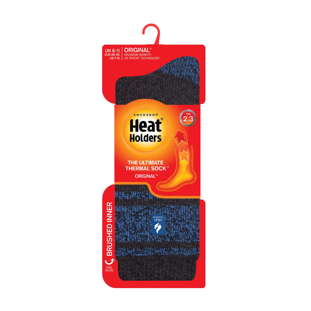 Heat Holders Men’s Twist Patterned Thermal Socks