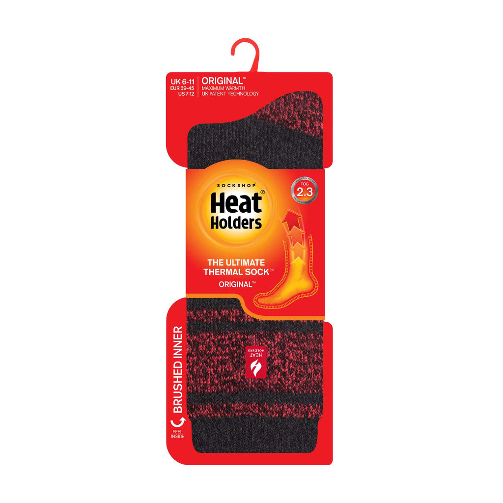 Heat Holders Men’s Twist Patterned Thermal Socks