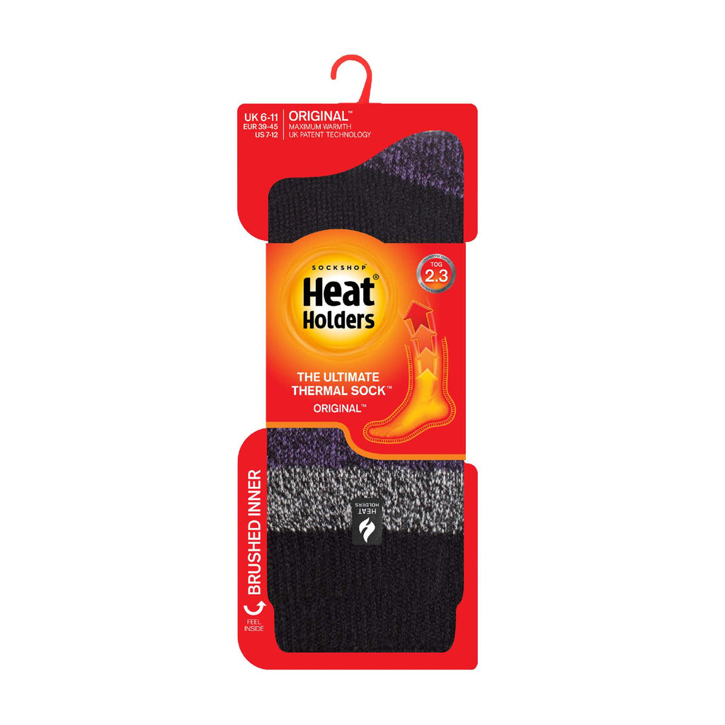 Heat Holders Men’s Twist Patterned Thermal Socks
