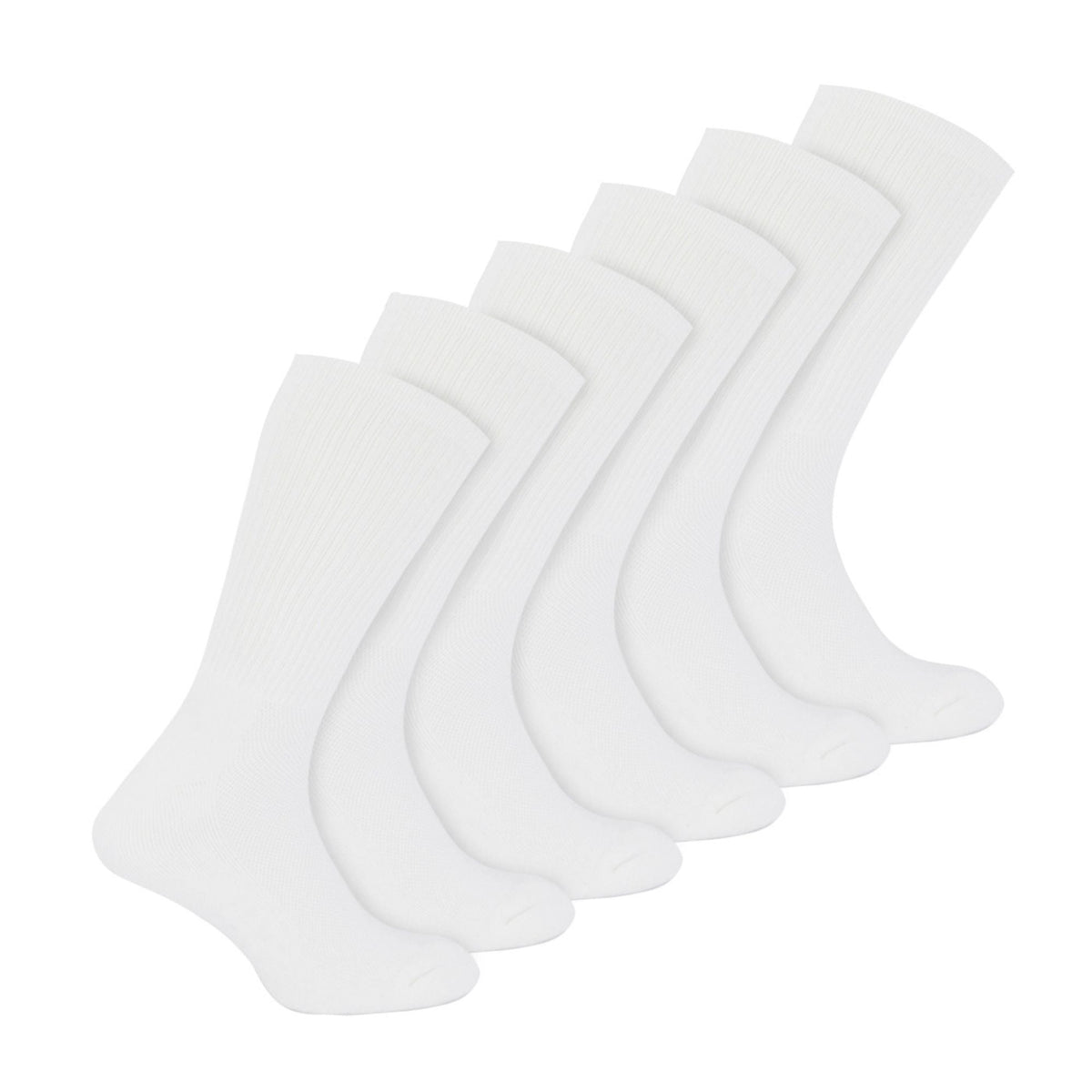 6 Pack Boys Breathable Soft Bamboo Sport Socks Ideal for PE