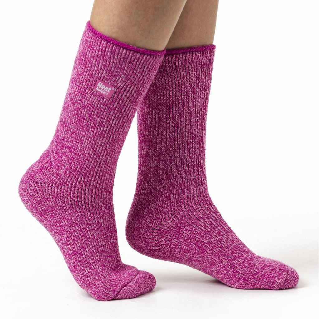 Ladies 2 Pack Merino Wool Thermal Socks