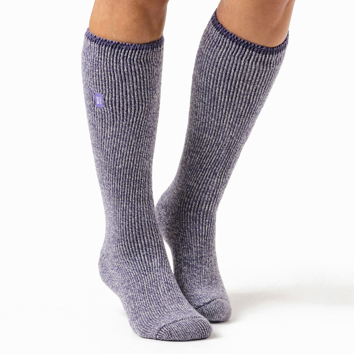Ladies Outdoor Knee High Thermal Merino Wool Socks for Winter