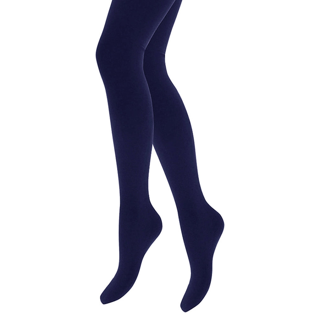 3 Pair Multipack Girls Fleece Lined Opaque Thermal Tights for Winter