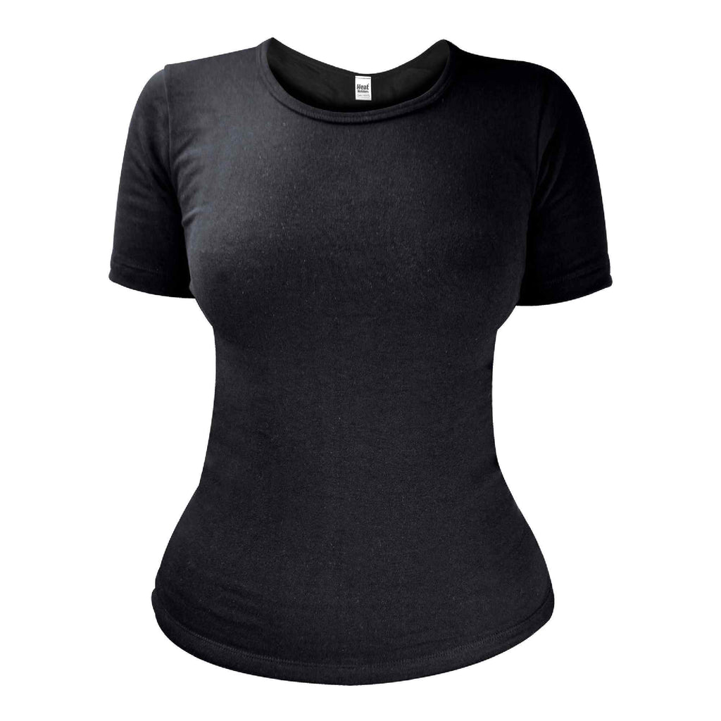 Heat Holders Ladies Cotton Thermal Short Sleeve Top