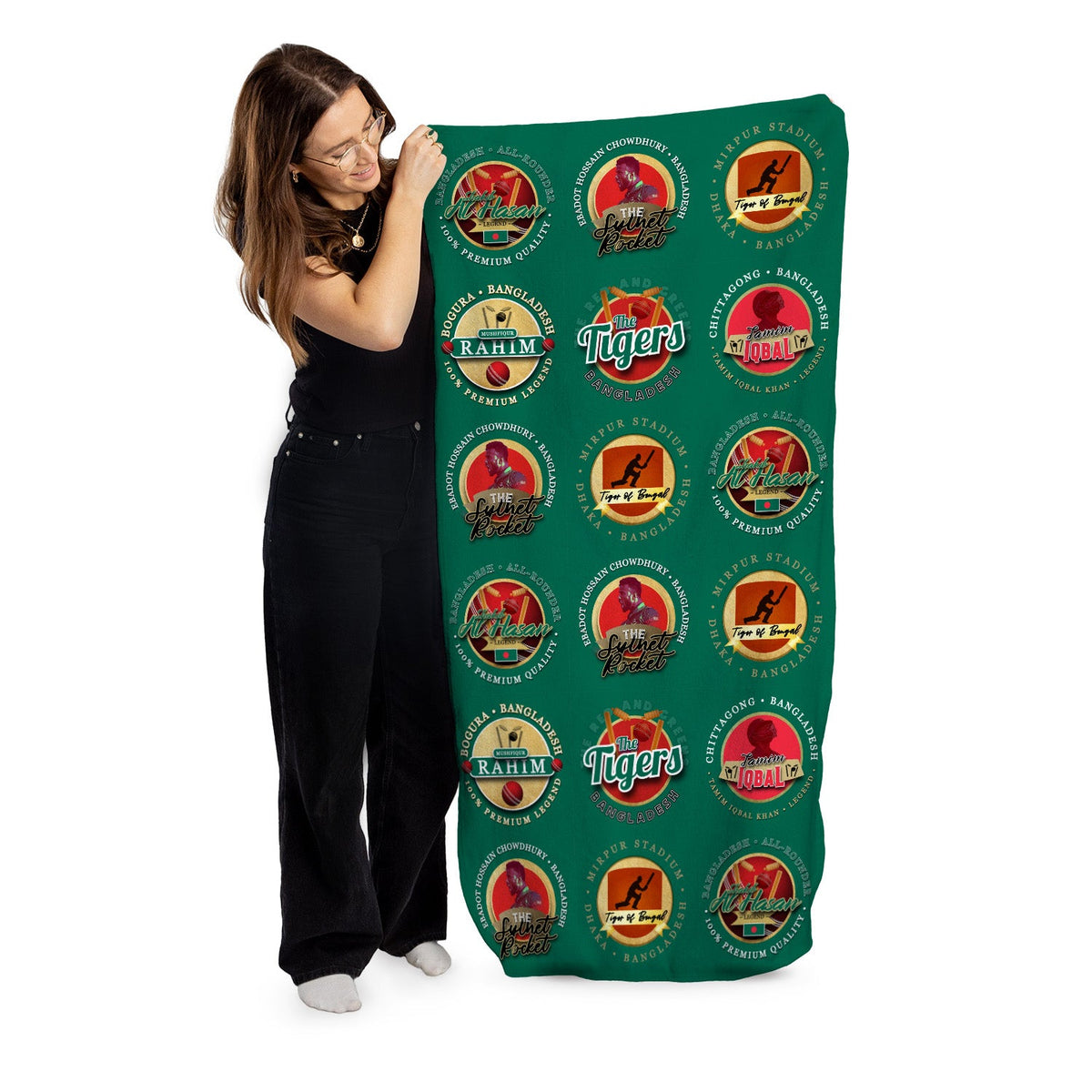 Bangladesh Cricket - Legend Collection - Beach Towel