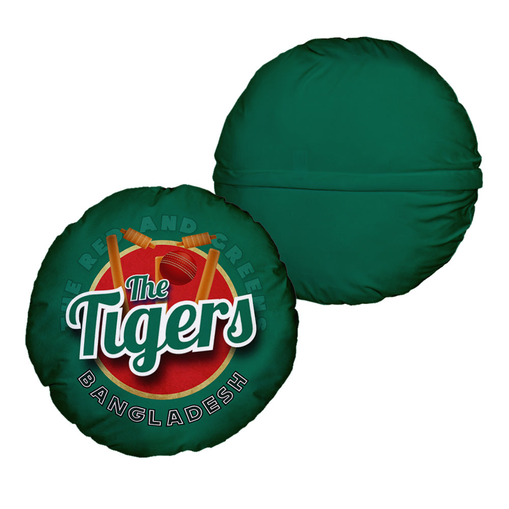 Bangladesh Tigers  - Legend Collection - Circle Cushion 14"