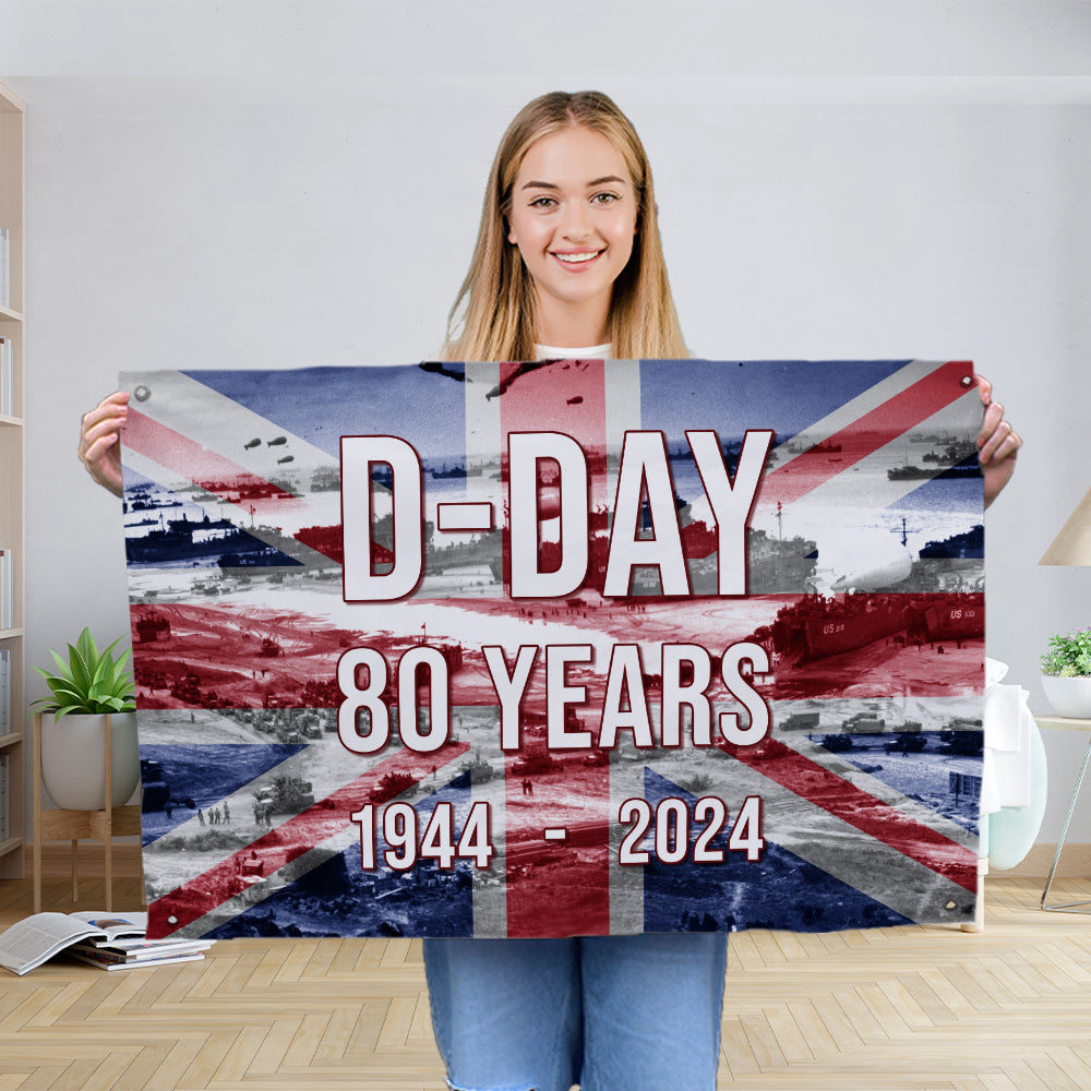 D-Day 80 Years | Banner - 3 Sizes