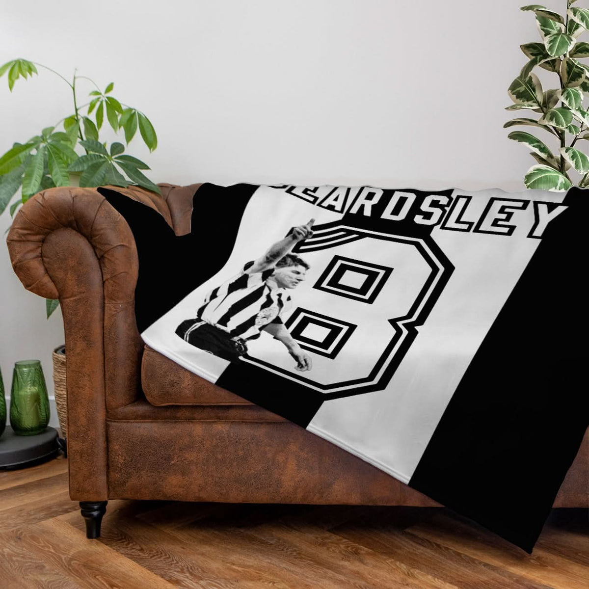 Newcastle - Beardsley 8 - Fleece 150cm X 150cm