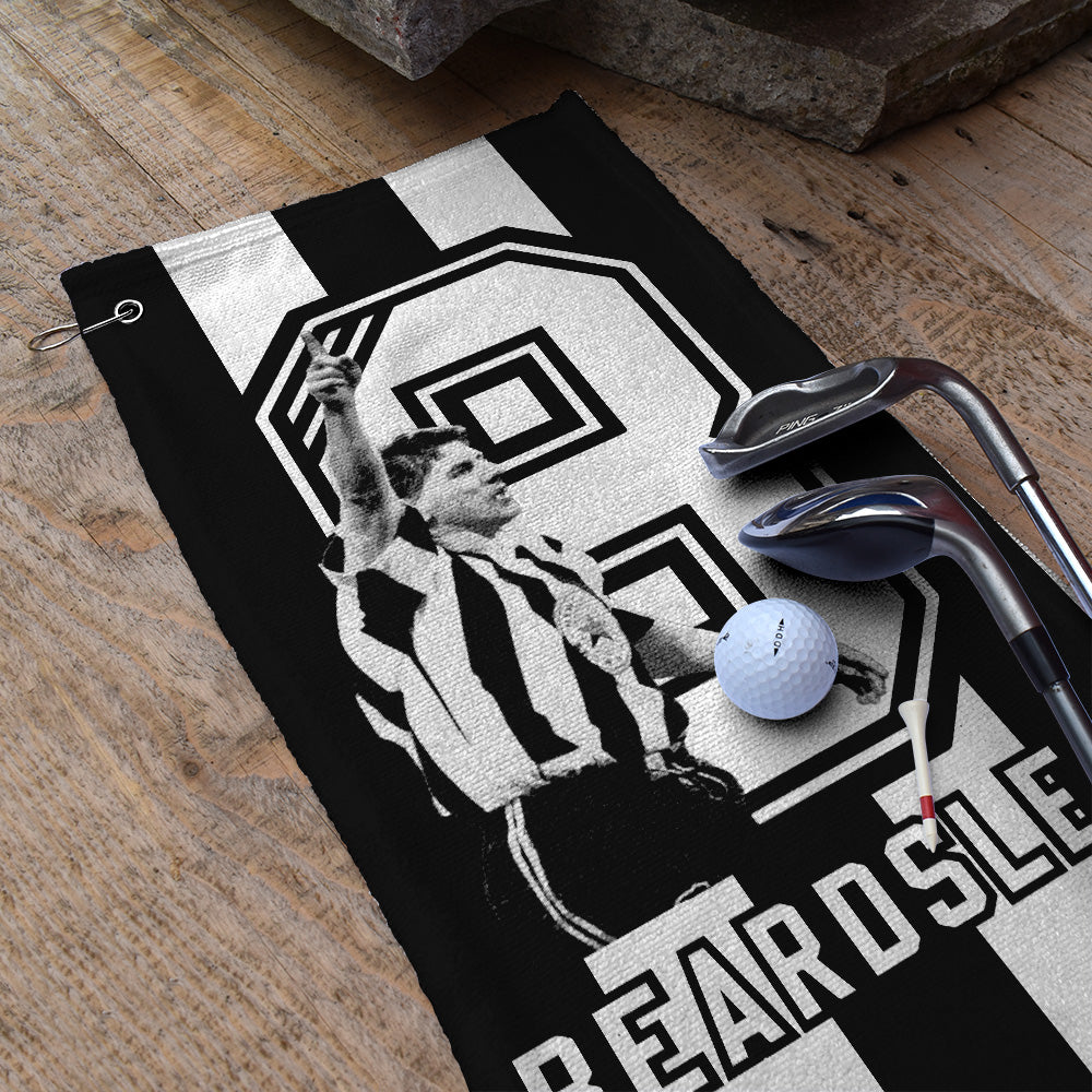 Newcastle - Beardsley 8 - Golf Towel