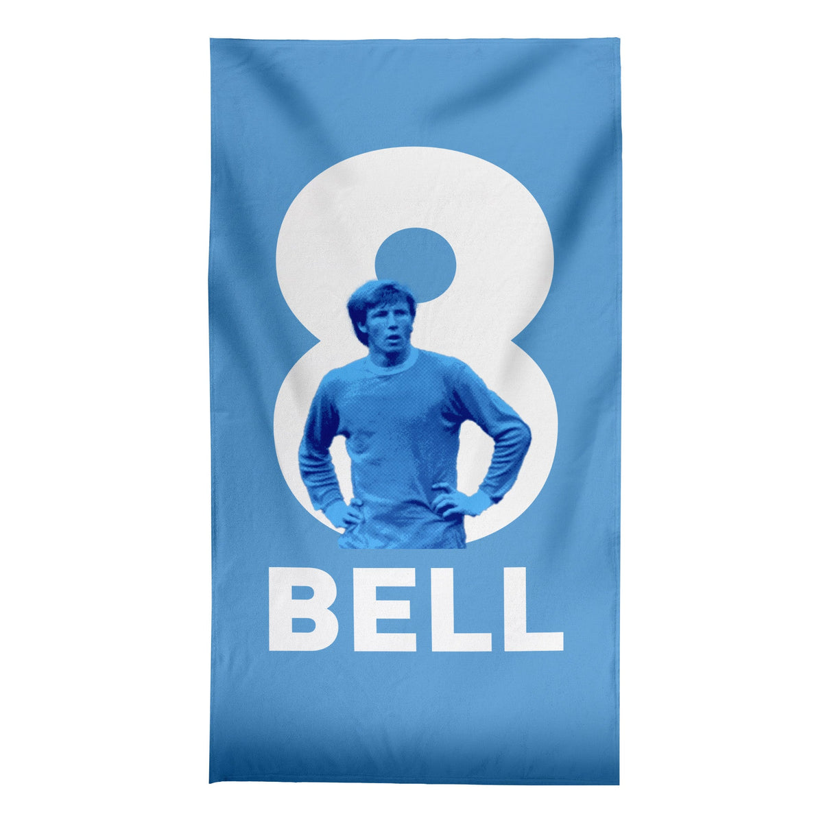 Manchester Blue - Bell 8 - Beach Towel - 150cm x 75cm