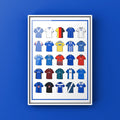 Birmingham Retro Shirts Football Print