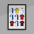 Blackburn Retro Shirts Print