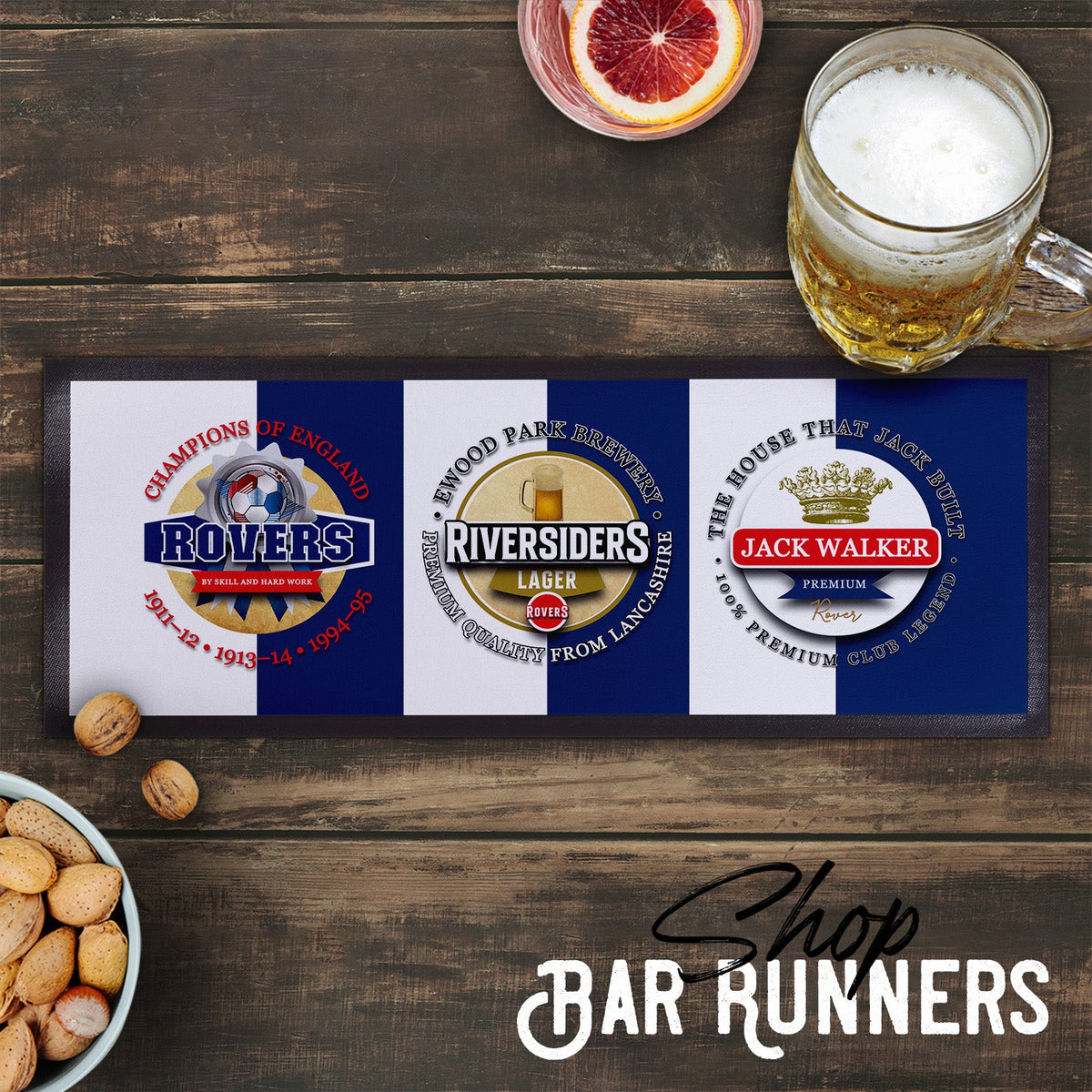 Blackburn - Football Legends - Bar Runner