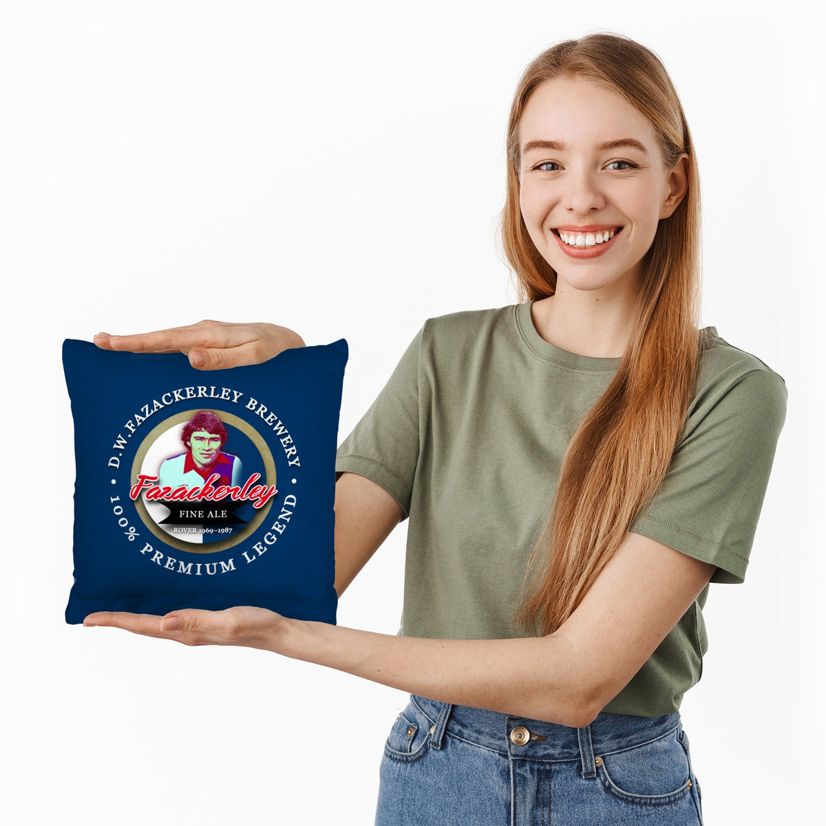 Blackburn Faz - Football Legends - Cushion 10"