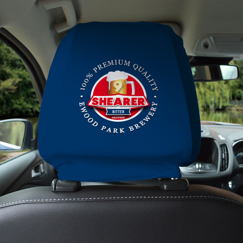 Blackburn Shearer - Football Legends - Headrest Cover
