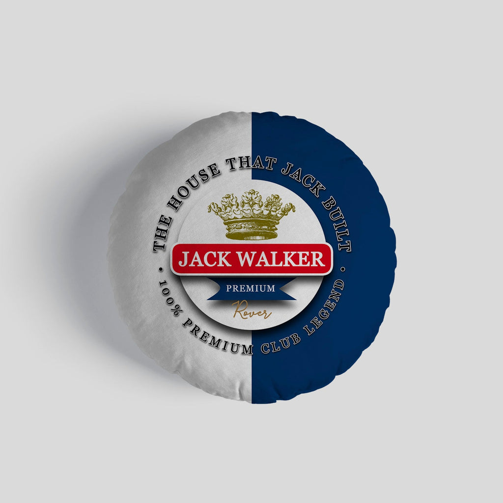 Blackburn Walker - Football Legends - Circle Cushion 14"