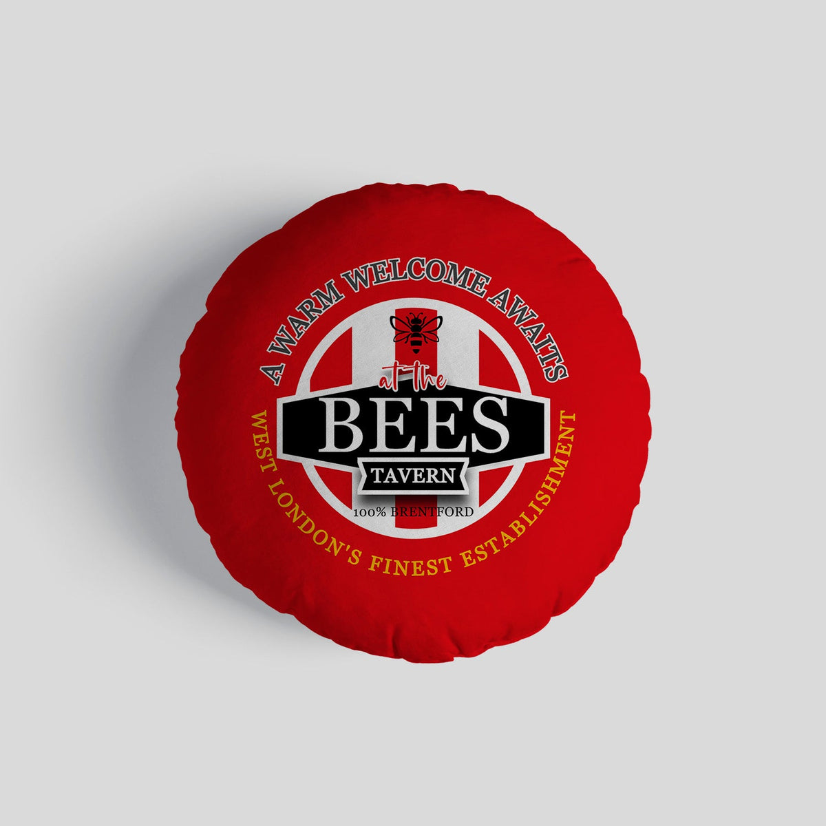 Brentford  Bees - Football Legends - Circle Cushion 14"