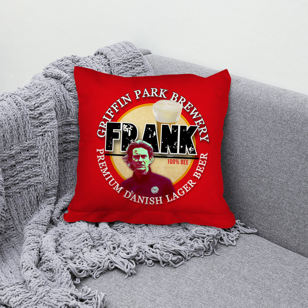 Brentford  Thomas Frank - Football Legends - Cushion 10"