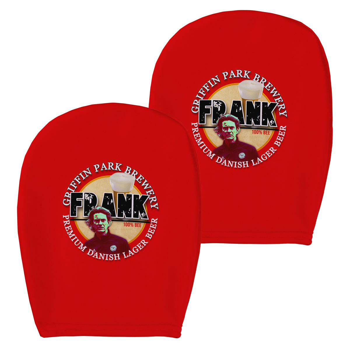 Brentford  Thomas Frank - Football Legends - Headrest Cover