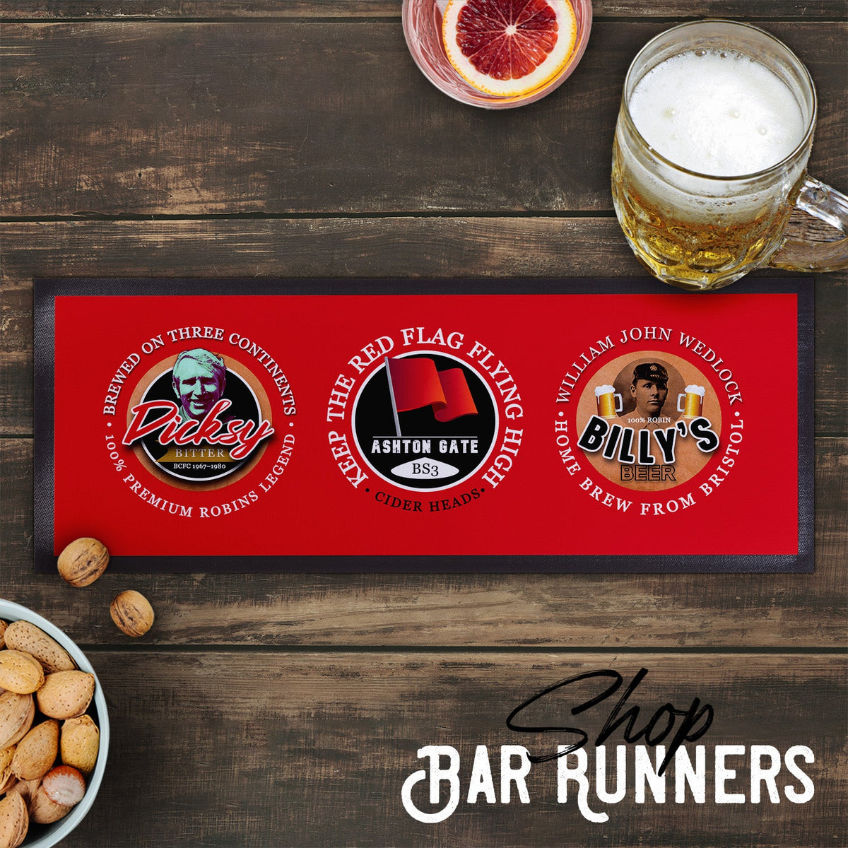 Bristol - Football Legends - Bar Runner
