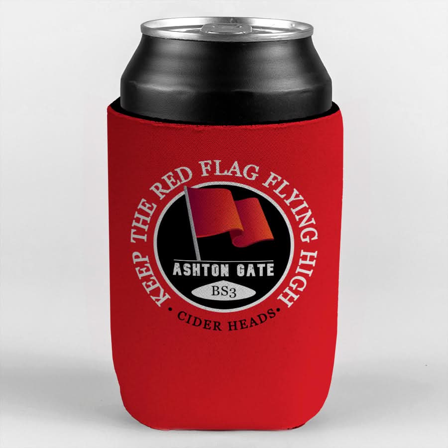Bristol Red Flag - Football Legends - Can Cooler