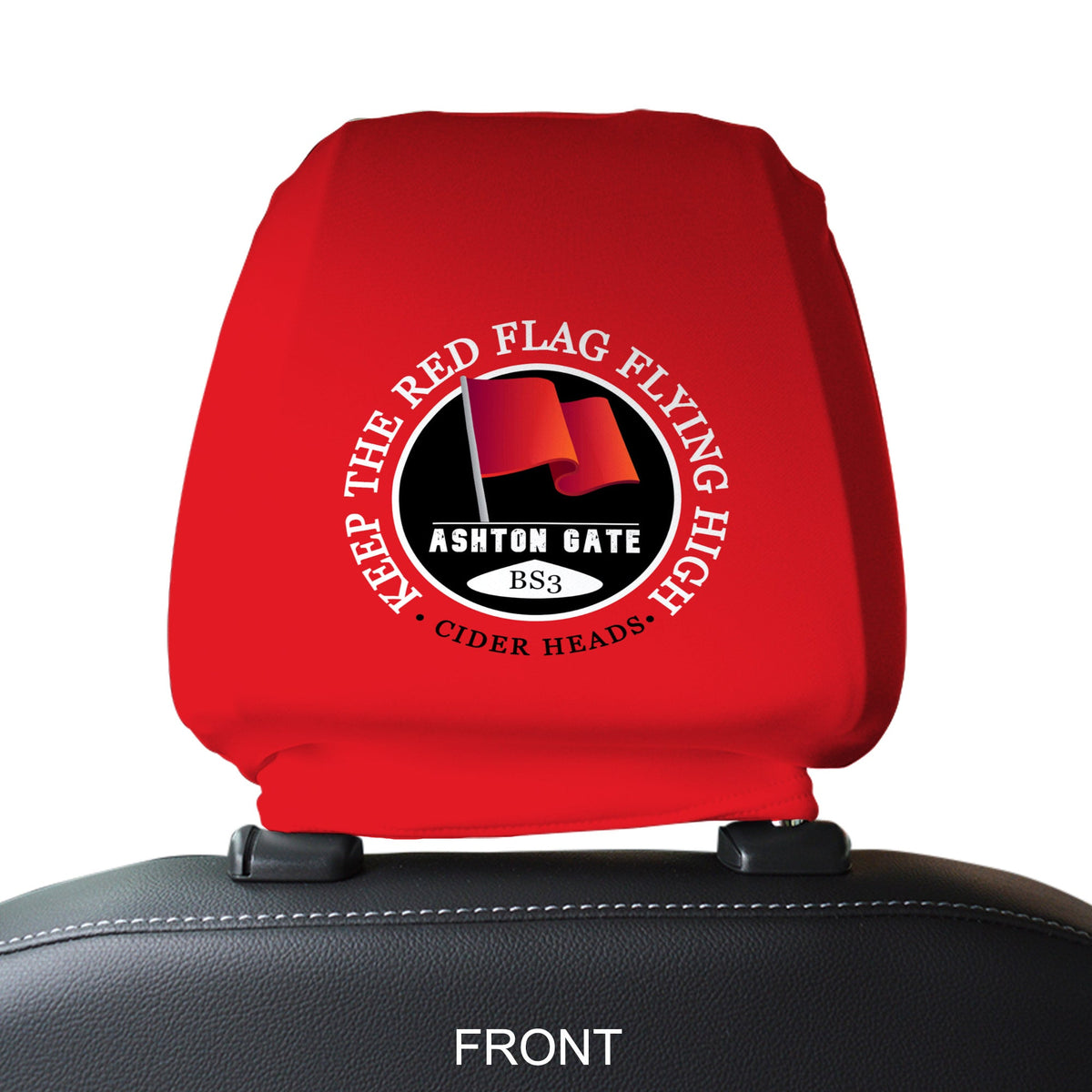 Bristol Red Flag - Football Legends - Headrest Cover