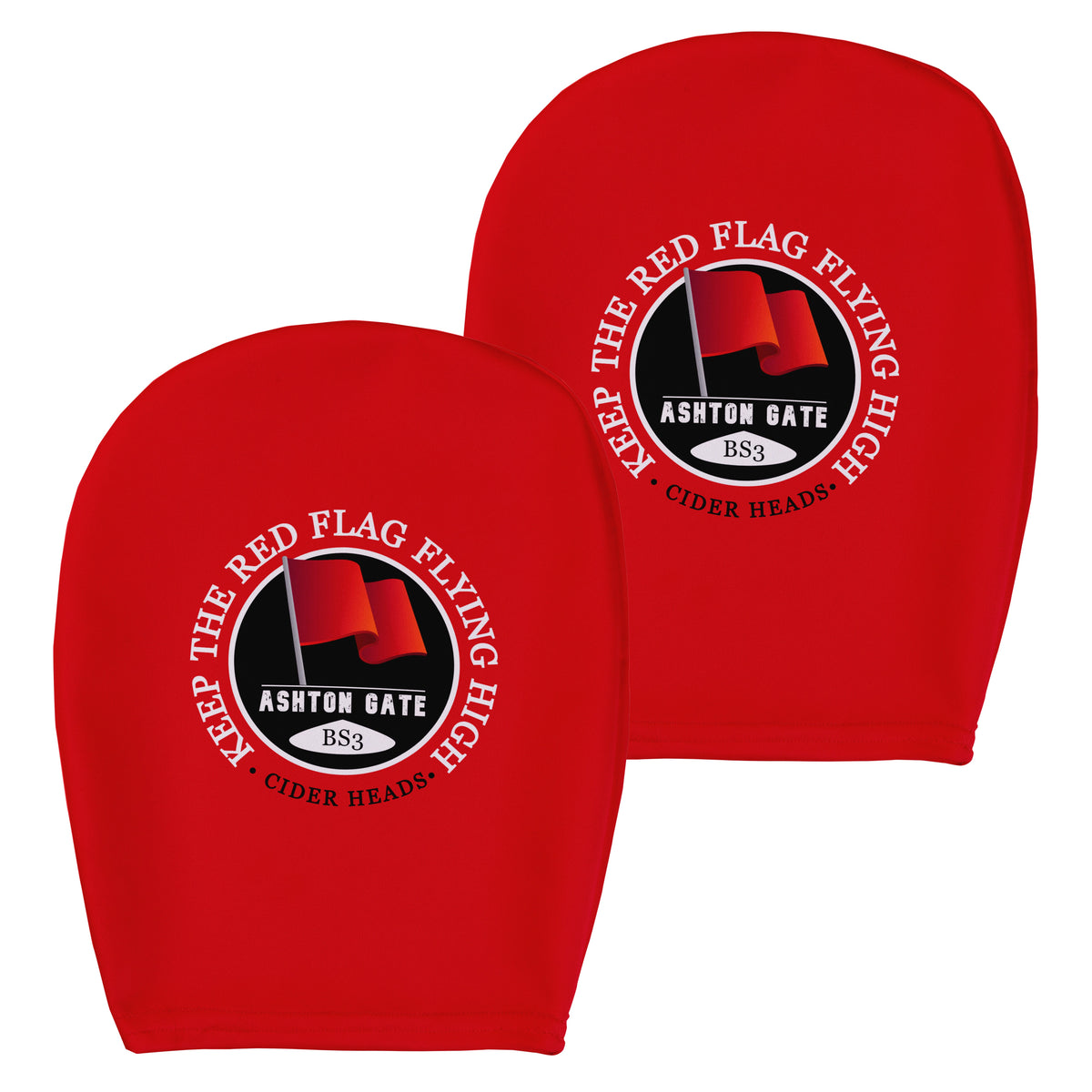 Bristol Red Flag - Football Legends - Headrest Cover