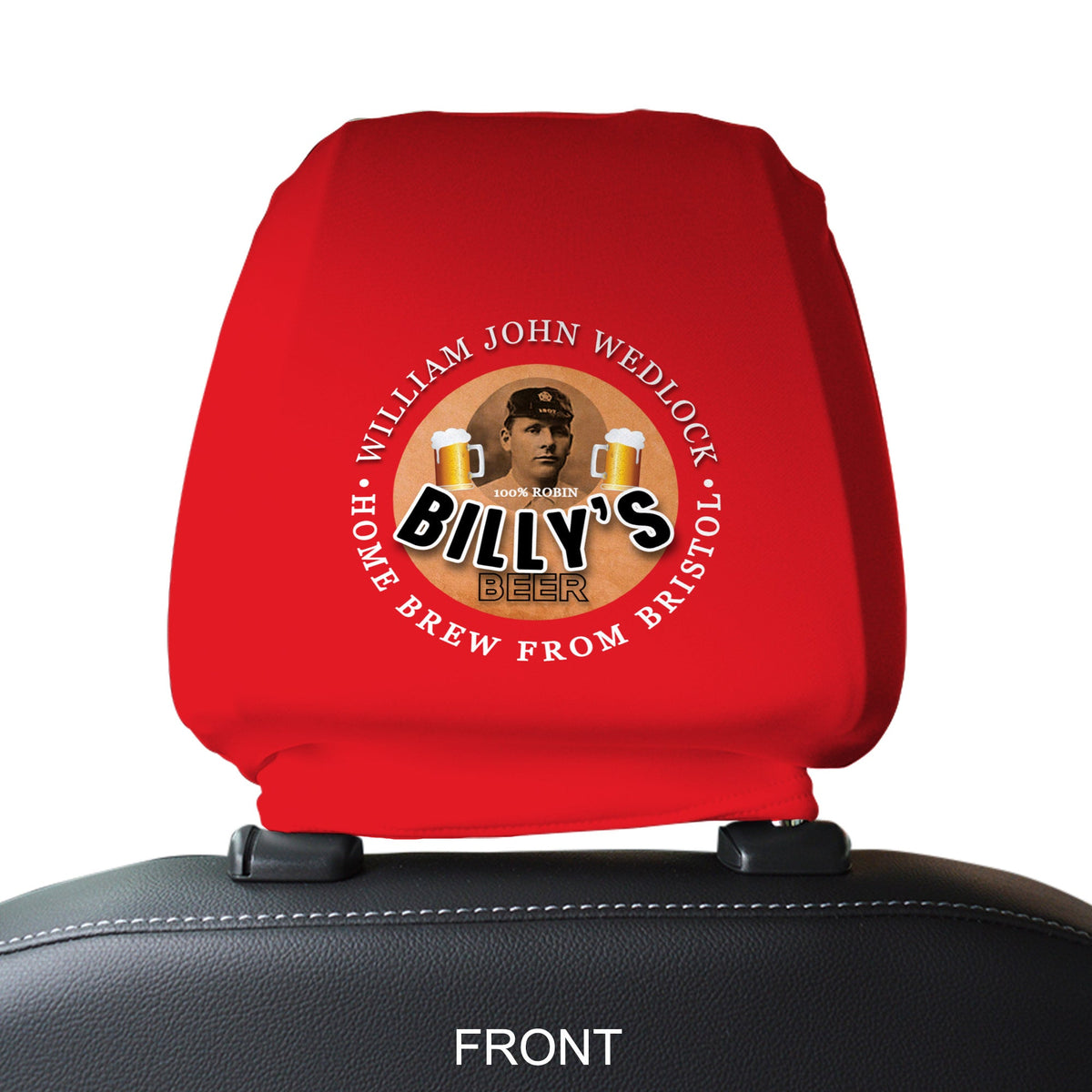 Bristol Wedlock - Football Legends - Headrest Cover