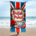 British & Proud - Beach Towel